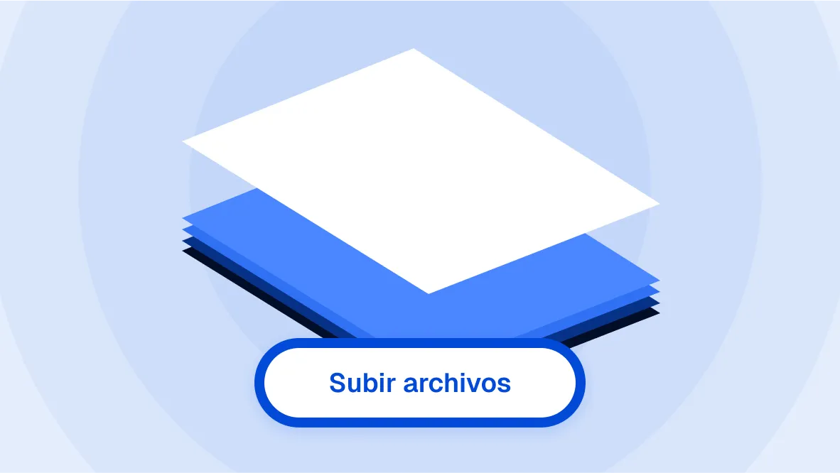 Ilustración de un agente virtual que puede ser entrenado con información personalizada de la empresa.